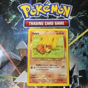Vulpix 91/105 Neo Destiny Pokemon Card WOTC